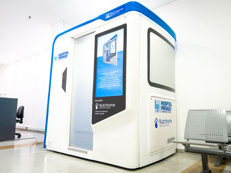Nutrikabina: evaluación nutricional integral con tecnología de avanzada - Hospital Privado Cordoba